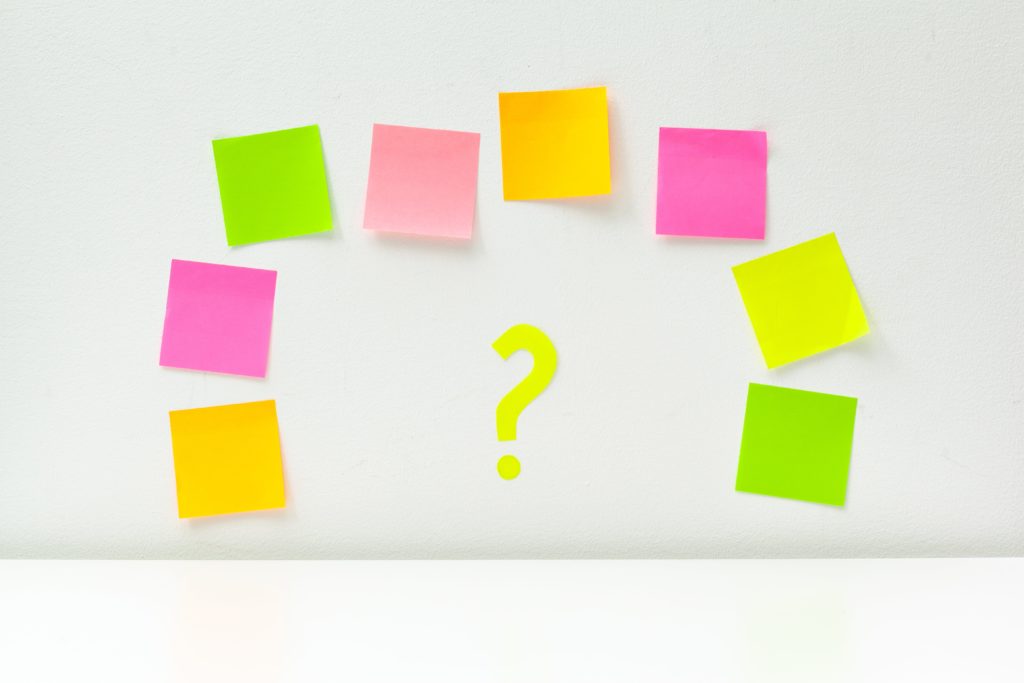 Post it questions