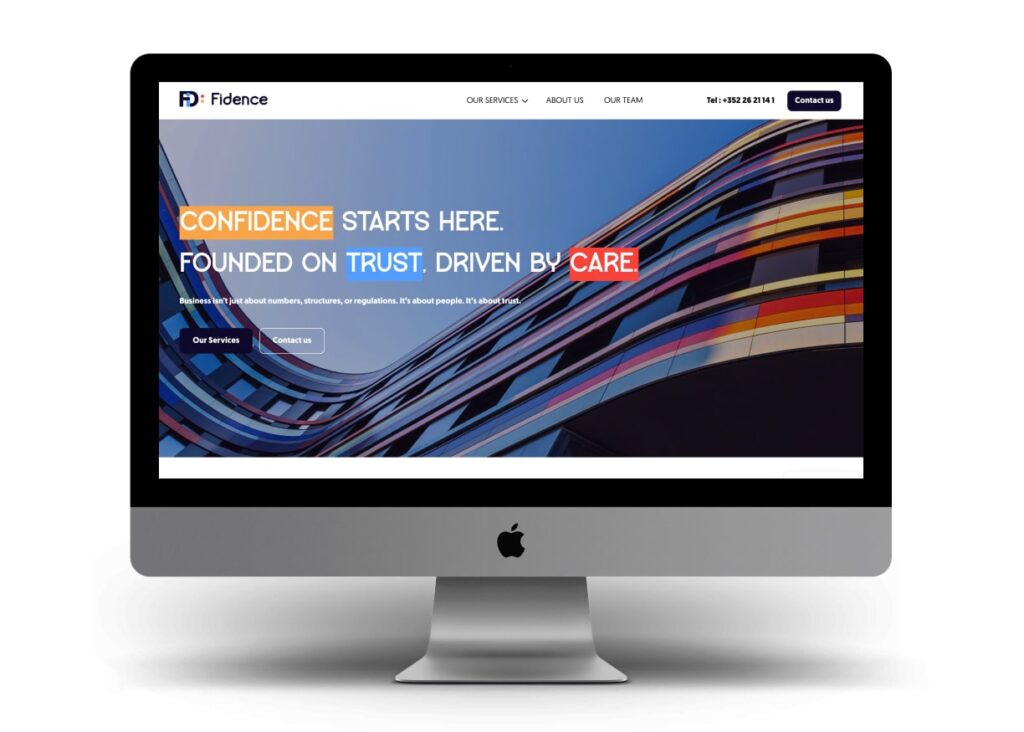 Fidence-web-site-home-page-screen-on-computer